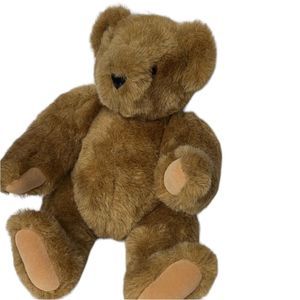 Vintage Vermont fully joined  brown Teddy Bear 16”